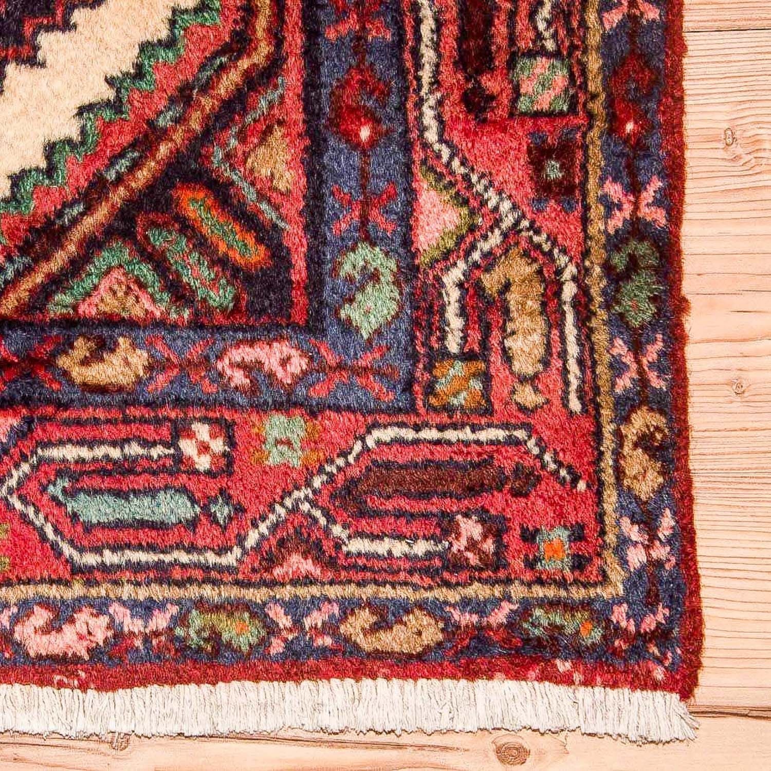 Tapis de couloir Tapis persan - Nomadic - 325 x 78 cm - marron