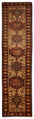 Tapis de couloir Tapis persan - Nomadic - 273 x 68 cm - rouge