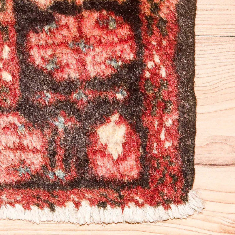 Tapis de couloir Tapis persan - Nomadic - 273 x 68 cm - rouge