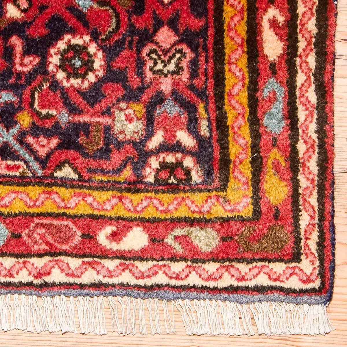 Tapis de couloir Tapis persan - Nomadic - 315 x 65 cm - rouge