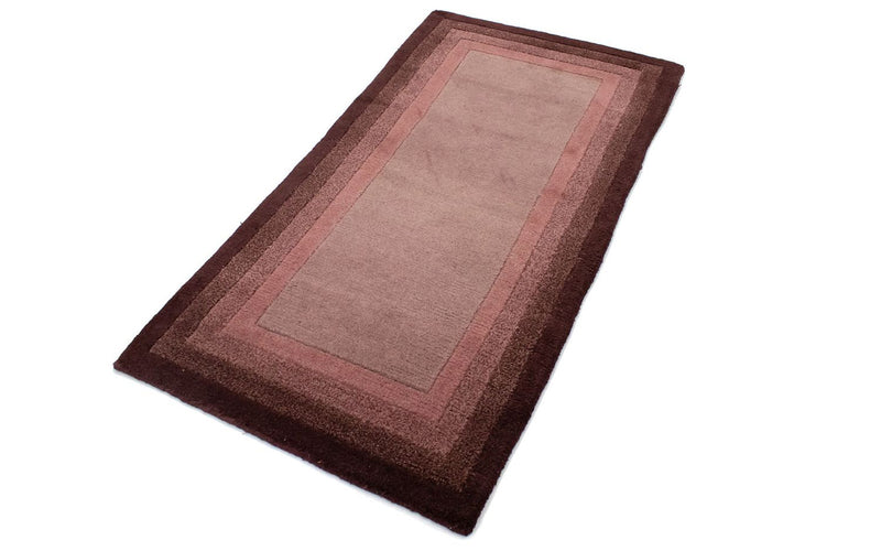 Tapis Népalais - 140 x 70 cm - violet