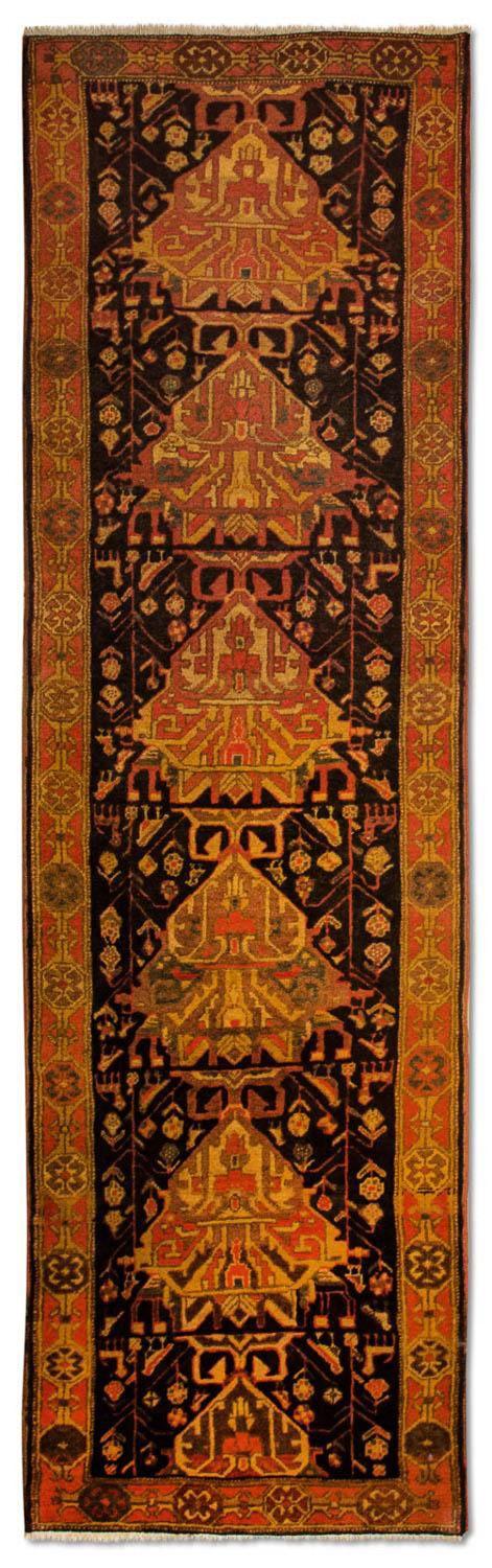 Tapis de couloir Tapis persan - Nomadic - 297 x 77 cm - bleu foncé