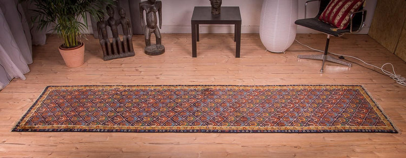 Tapis de couloir Tapis persan - Nomadic - 312 x 78 cm - multicolore