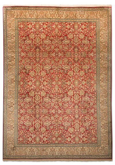 Tapis en soie du Cachemire Tapis 211x311cm - Tapis oriental