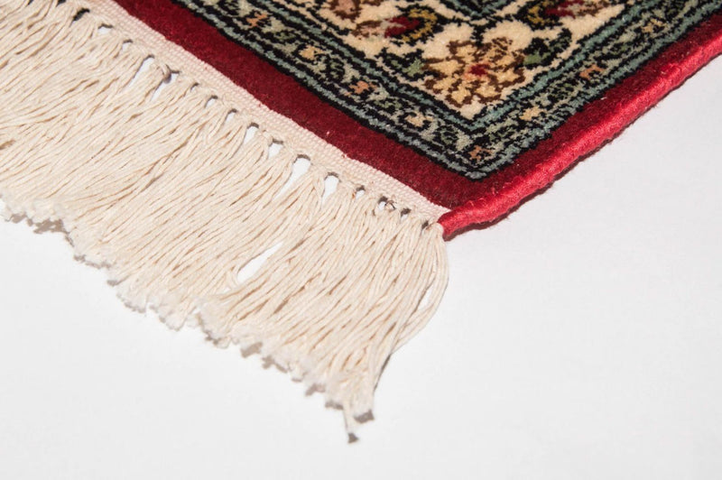 Tapis en soie - Soie du Cachemire - 311 x 211 cm - rouge