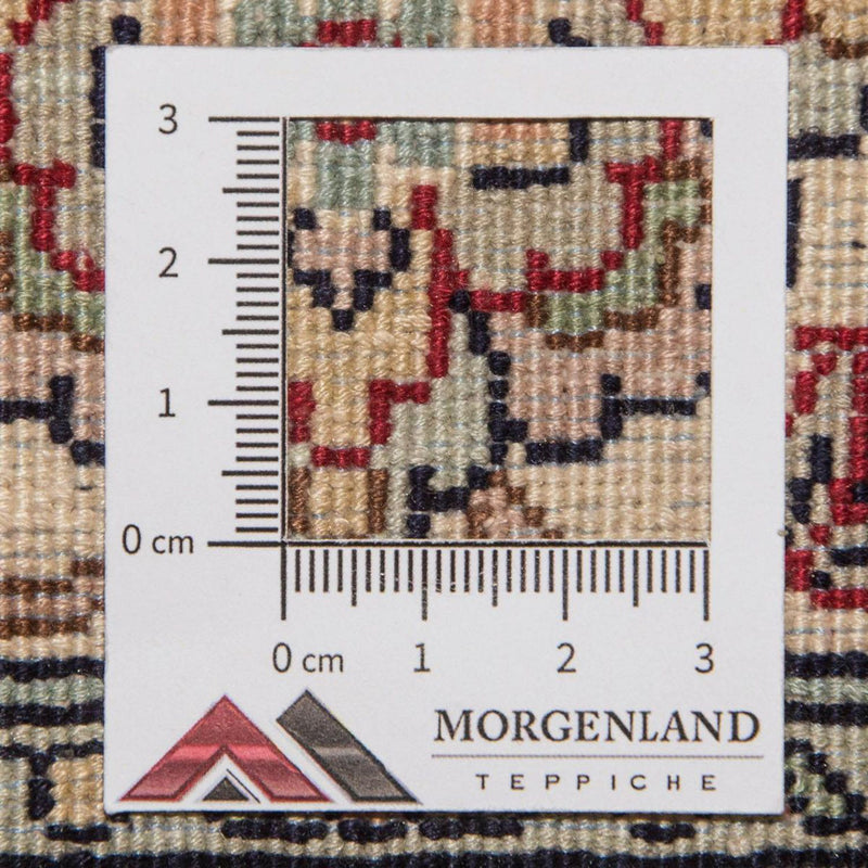 Tapis en soie - Soie du Cachemire - 311 x 211 cm - rouge