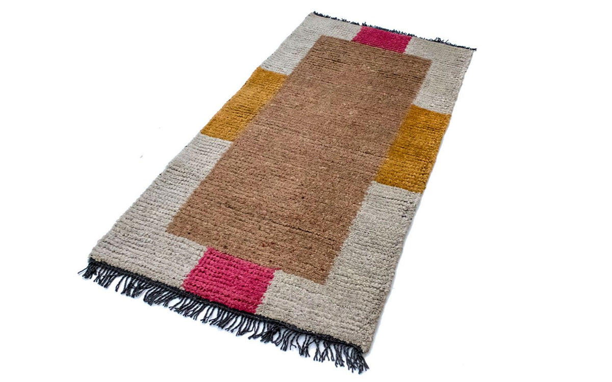 Tapis Népalais - 140 x 70 cm - multicolore