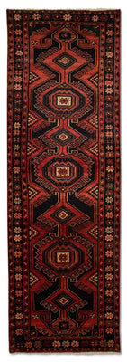 Tapis de couloir Tapis persan - Nomadic - 295 x 95 cm - rouge
