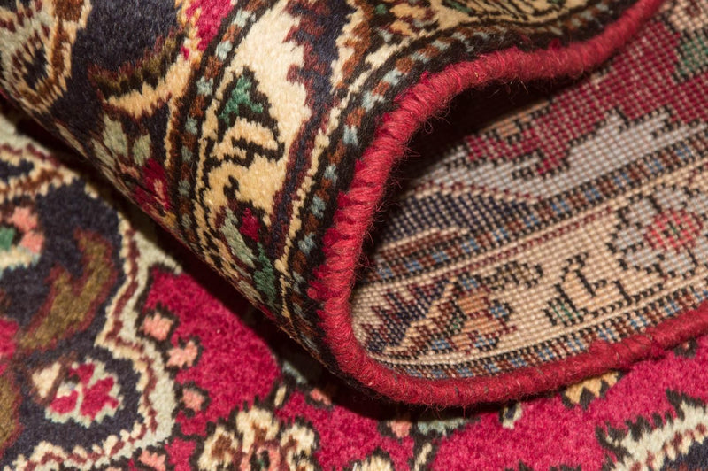 Tapis de couloir Tapis persan - Tabriz - 385 x 73 cm - rouge
