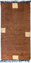 Tapis Népalais - 140 x 70 cm - marron