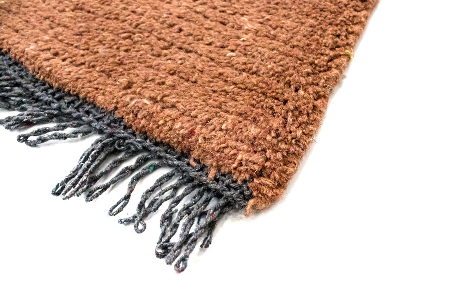 Tapis Népalais - 140 x 70 cm - marron