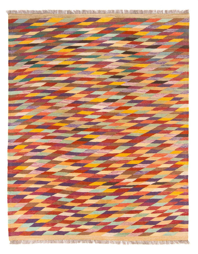 Tapis Kelim - Tendance - 215 x 166 cm - multicolore