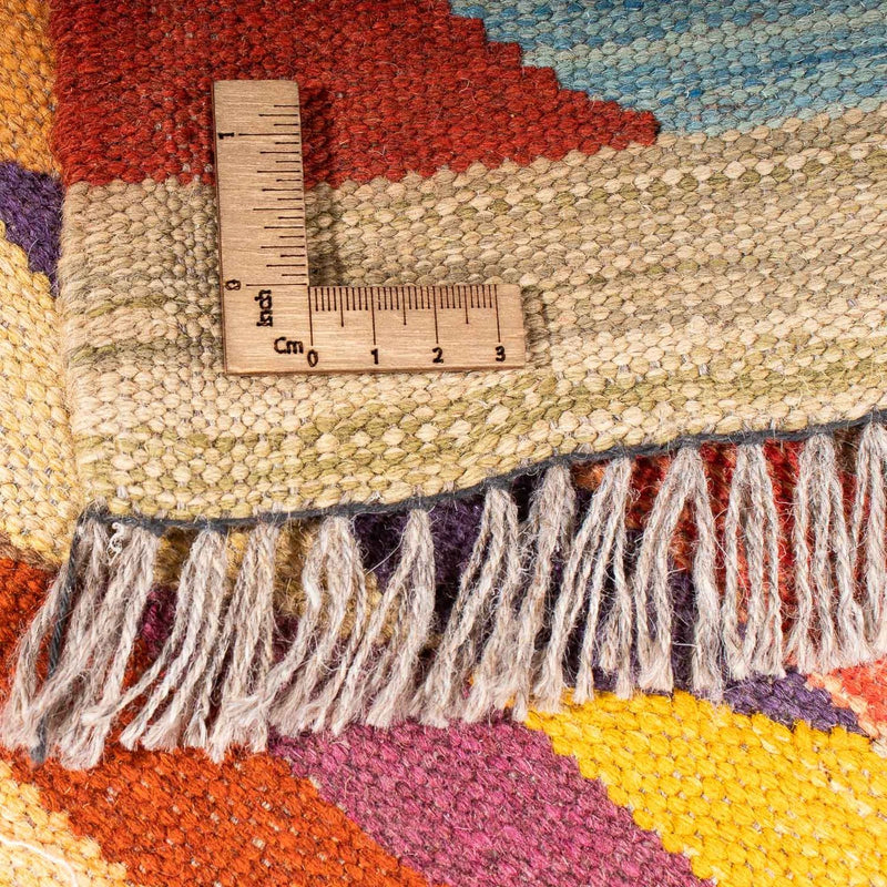 Tapis Kelim - Tendance - 215 x 166 cm - multicolore