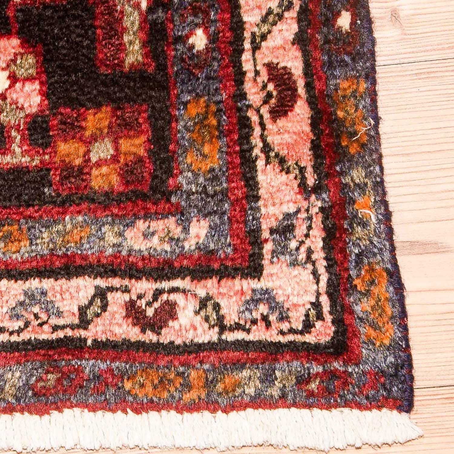 Tapis de couloir Tapis persan - Nomadic - 408 x 74 cm - rouge