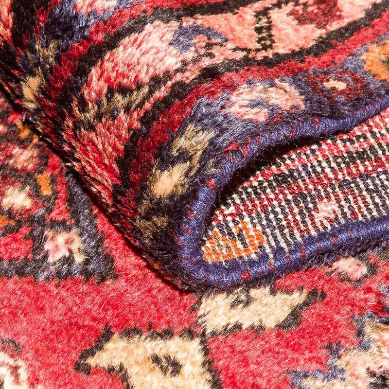 Tapis de couloir Tapis persan - Nomadic - 408 x 74 cm - rouge