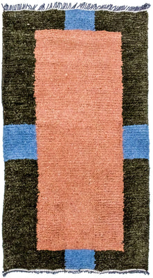 Tapis Népalais - 140 x 70 cm - multicolore
