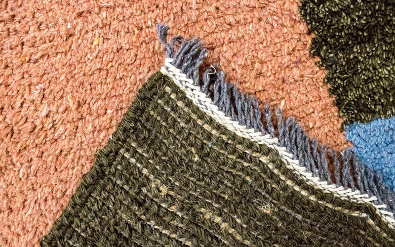 Tapis Népalais - 140 x 70 cm - multicolore
