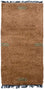 Tapis Népalais - 140 x 70 cm - marron