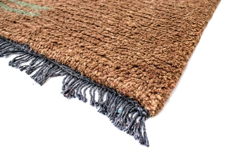 Tapis Népalais - 140 x 70 cm - marron
