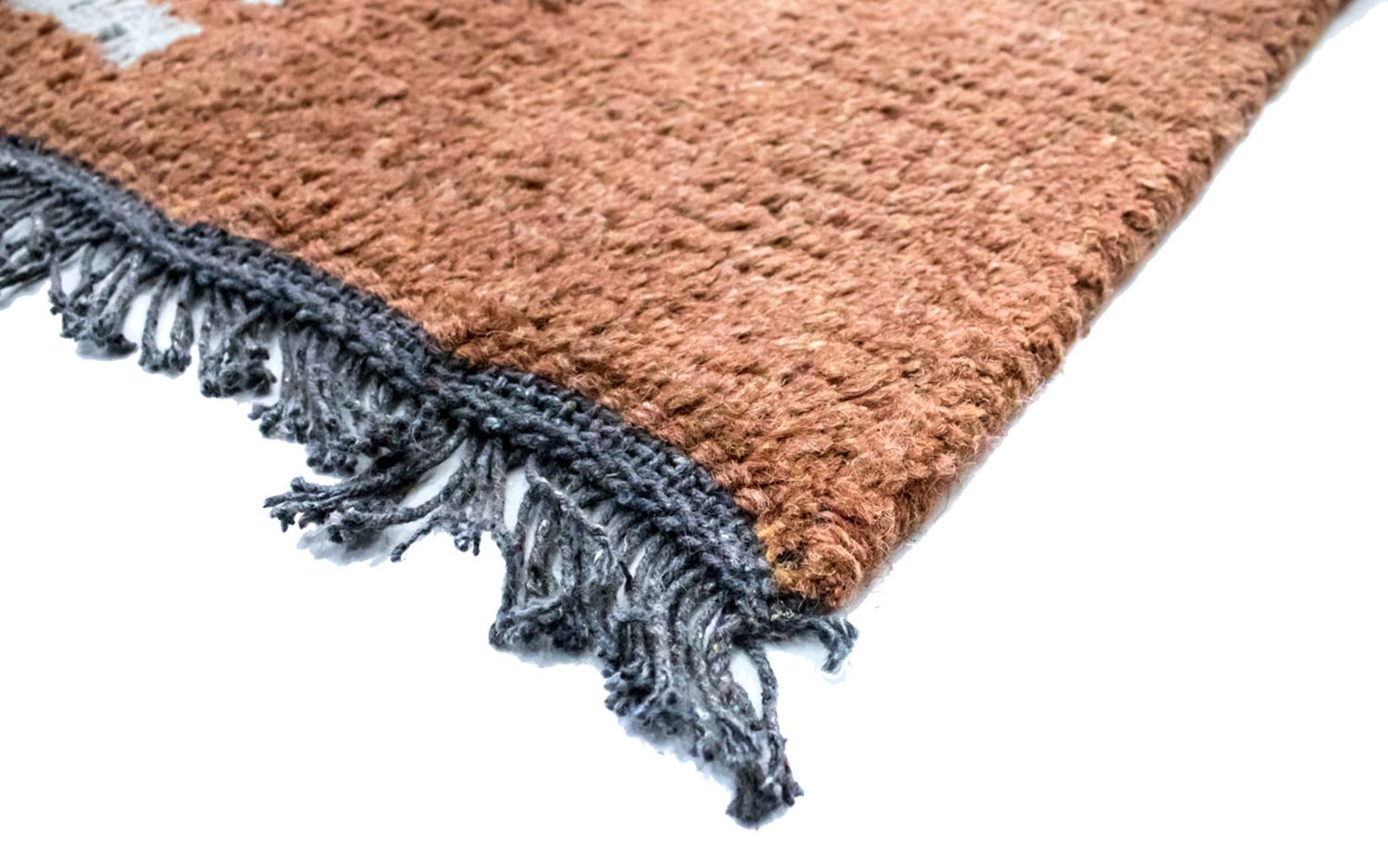 Tapis Népalais - 140 x 70 cm - marron