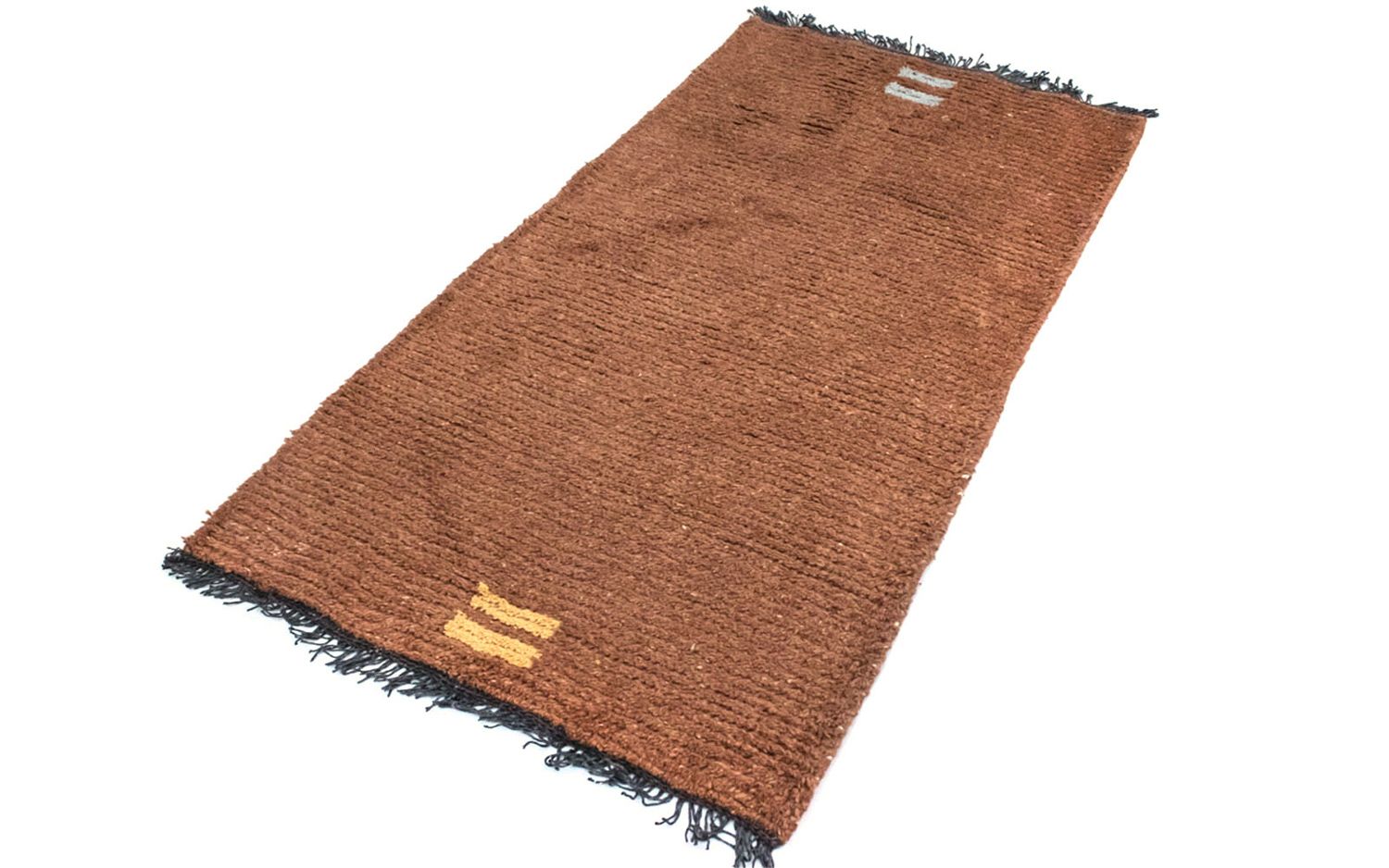 Tapis Népalais - 140 x 70 cm - marron