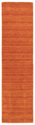 Tapis de couloir Tapis en laine - 295 x 75 cm - orange