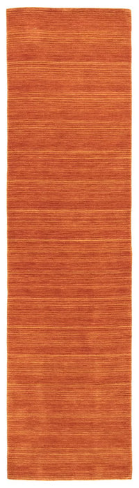 Tapis de couloir Tapis en laine - 295 x 75 cm - orange