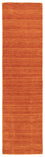 Tapis de couloir Tapis en laine - 295 x 75 cm - orange