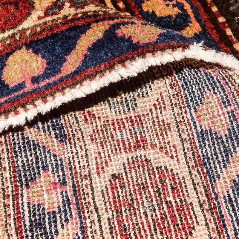 Tapis de couloir Tapis persan - Nomadic - 329 x 138 cm - rouge