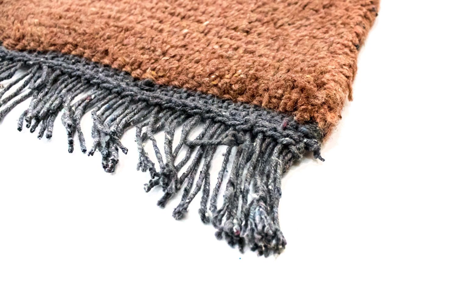 Tapis Népalais - 140 x 70 cm - marron