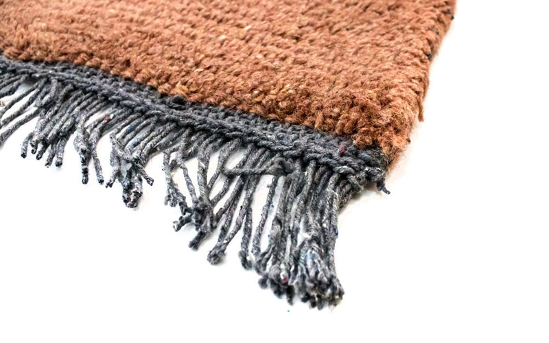 Tapis Népalais - 140 x 70 cm - marron