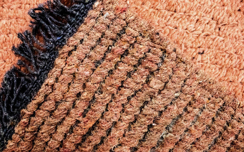 Tapis Népalais - 140 x 70 cm - marron