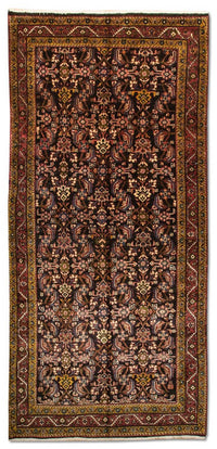 Tapis de couloir Tapis persan - Nomadic - 321 x 140 cm - bleu