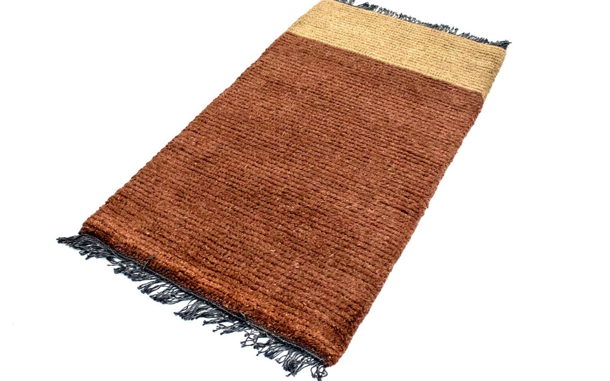 Tapis Népalais - 140 x 70 cm - marron