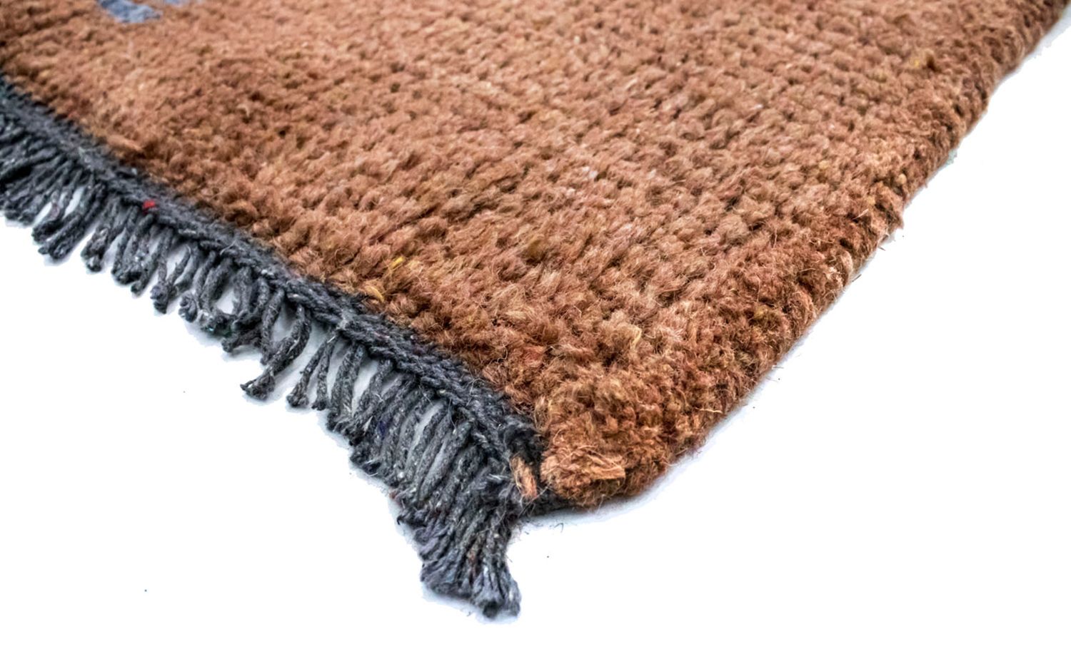 Tapis Népalais - 140 x 70 cm - marron