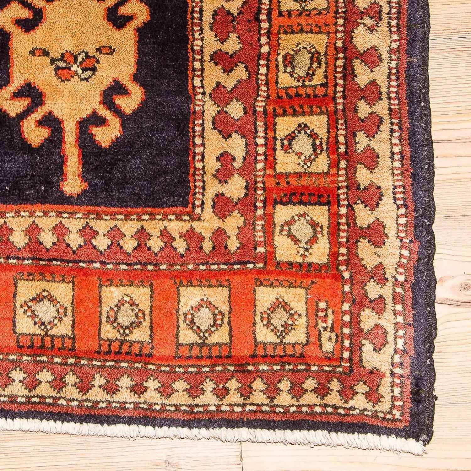 Tapis de couloir Tapis persan - Nomadic - 318 x 117 cm - bleu foncé