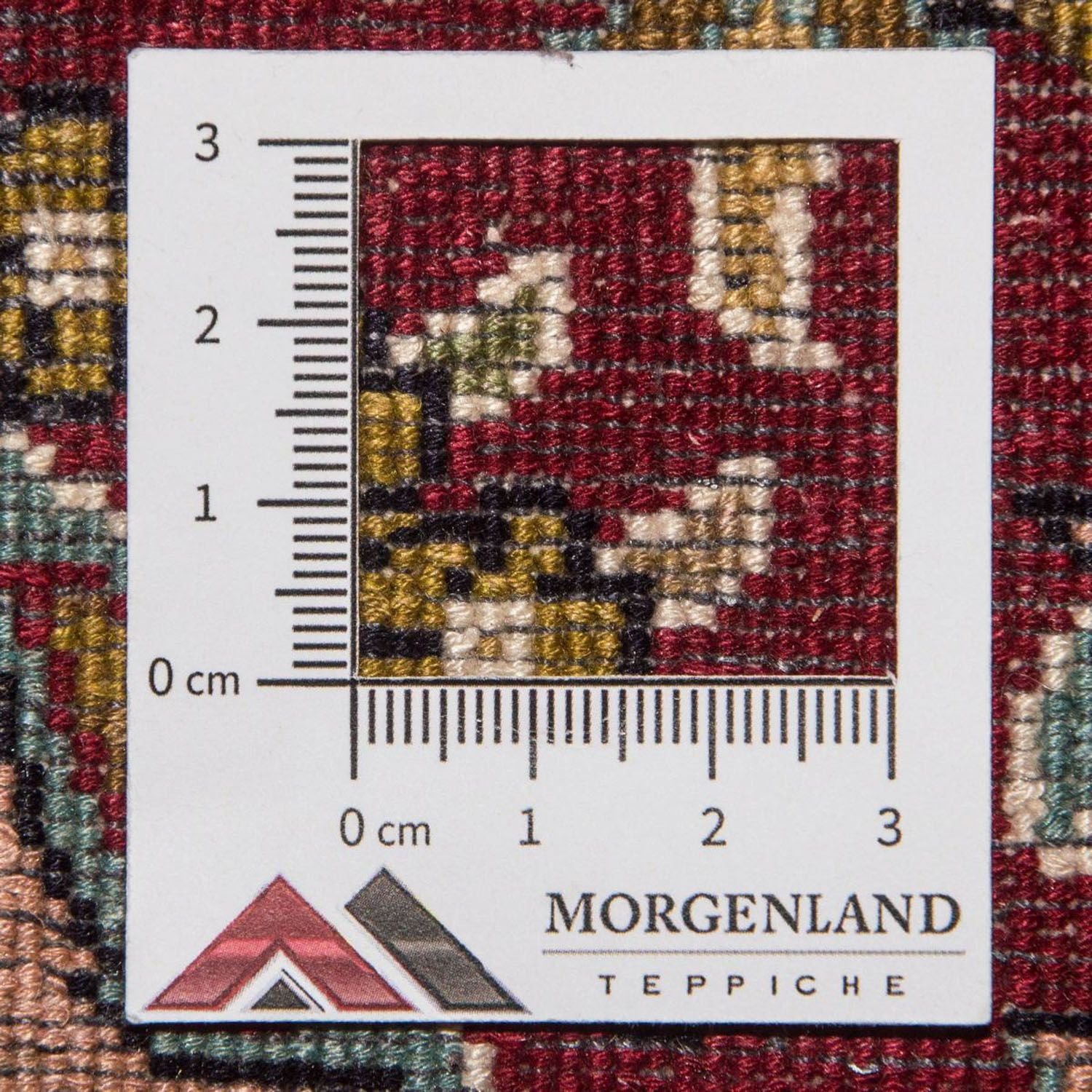 Tapis en soie - Soie du Cachemire - 218 x 157 cm - rouge