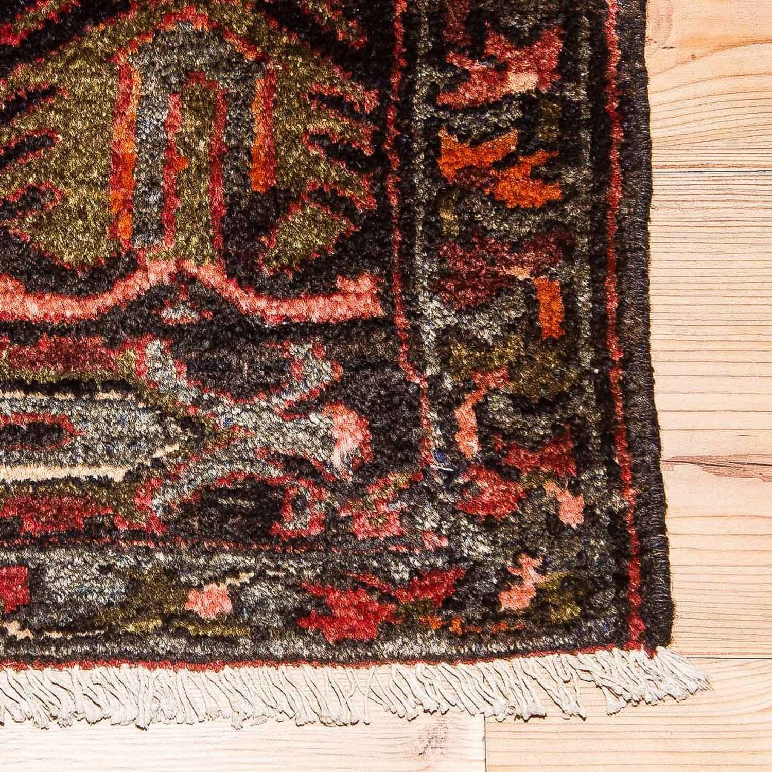 Tapis de couloir Tapis persan - Nomadic - 324 x 149 cm - bleu
