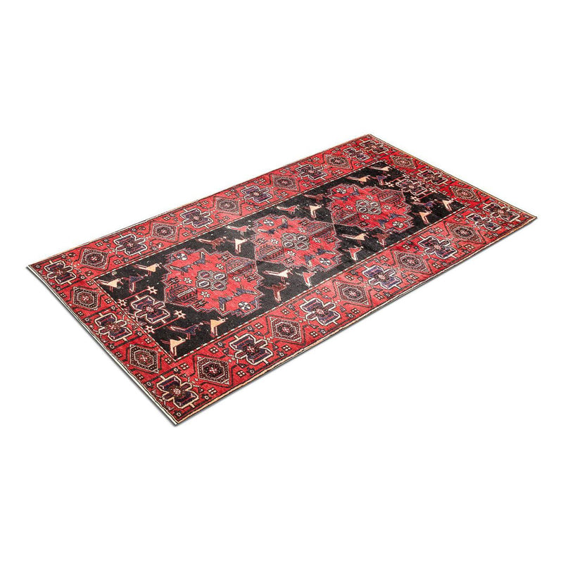 Tapis persan - Nomadic - 302 x 153 cm - bleu
