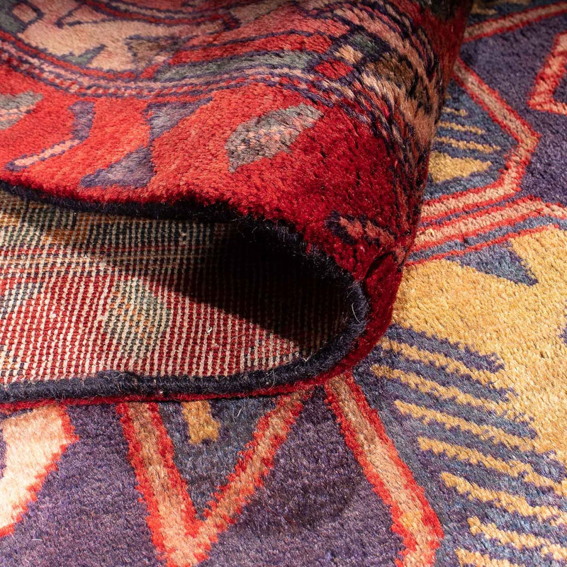 Tapis de couloir Tapis persan - Nomadic - 298 x 148 cm - rouge