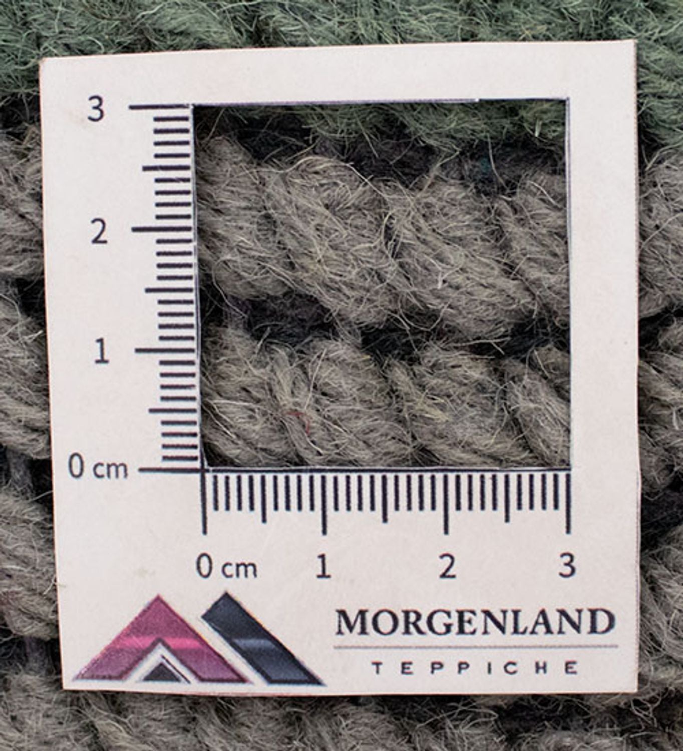 Tapis Népalais - 140 x 70 cm - vert