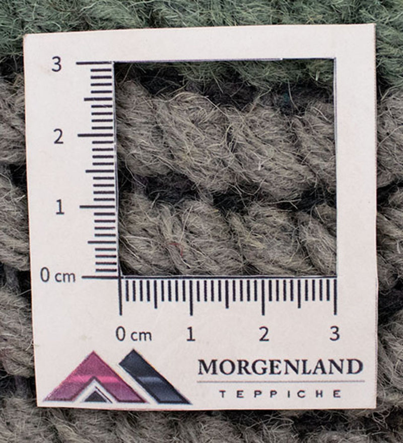 Tapis Népalais - 140 x 70 cm - vert