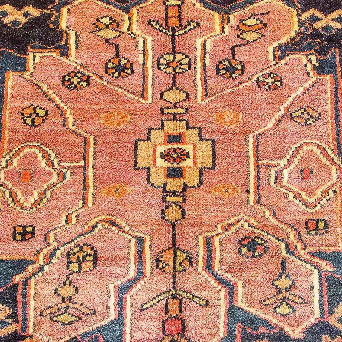 Tapis persan - Nomadic - 300 x 150 cm - bleu