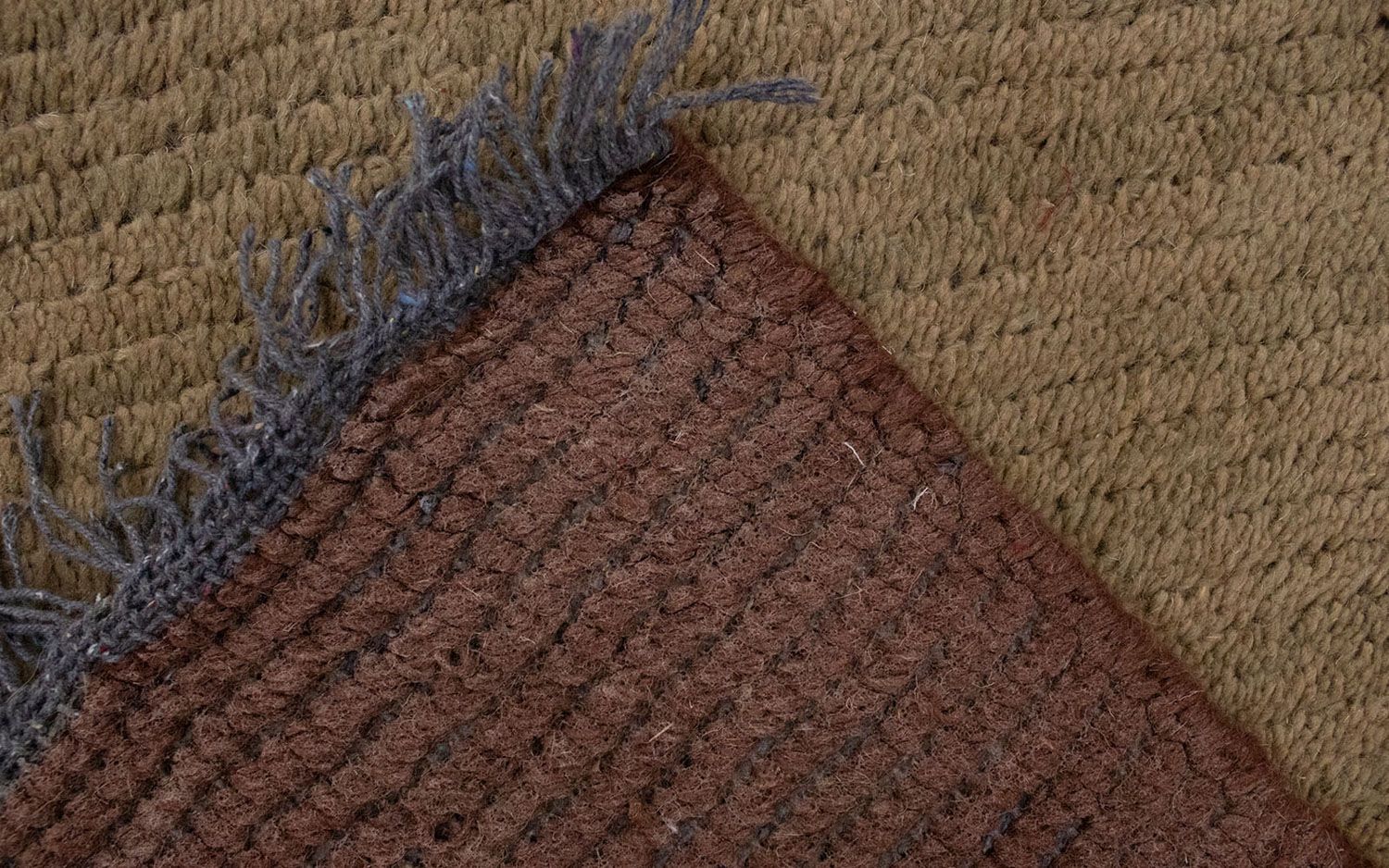 Tapis Népalais - 140 x 70 cm - marron
