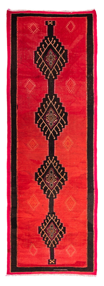 Kilim ancien Tapis 145x390cm