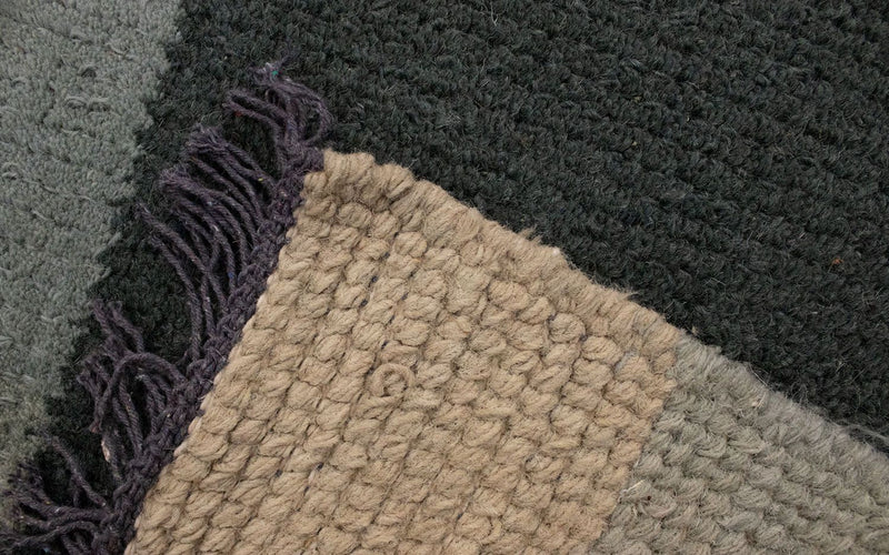 Tapis Népalais - 140 x 70 cm - vert