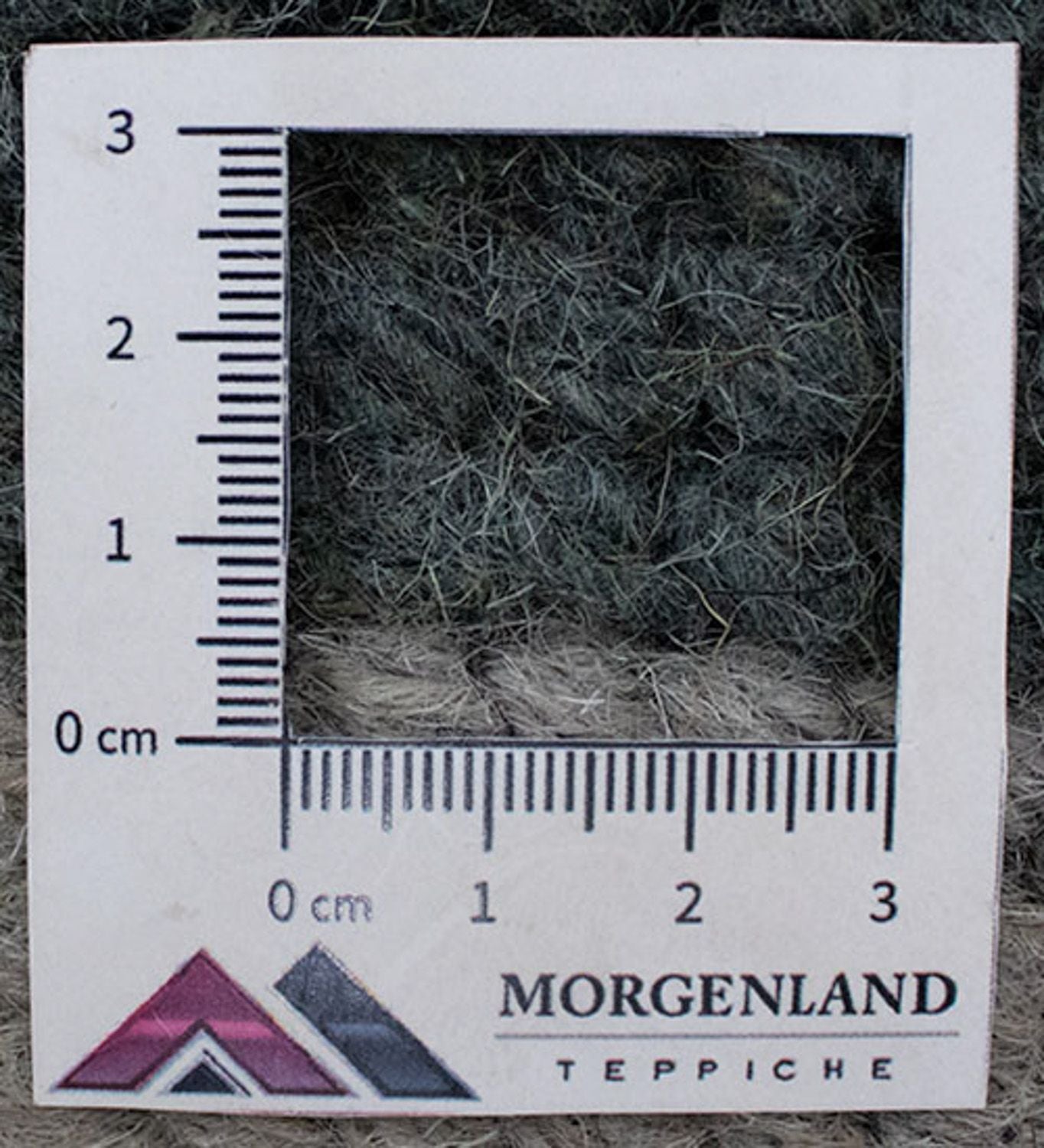 Tapis Népalais - 140 x 70 cm - vert