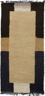 Tapis Népalais - 140 x 70 cm - beige