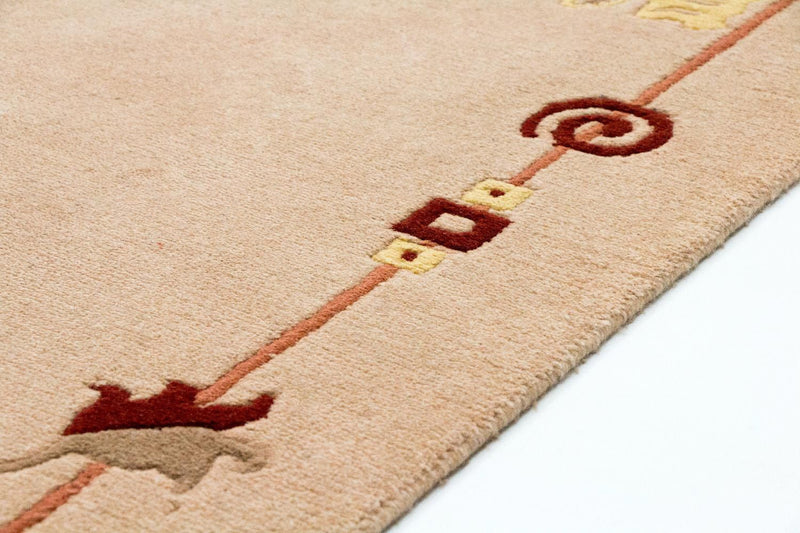 Tapis Népalais - 180 x 120 cm - multicolore