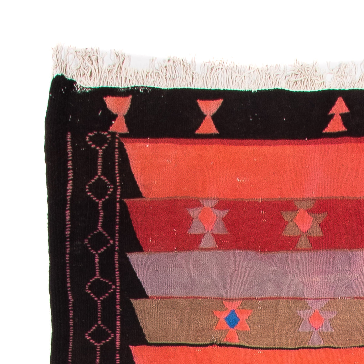 Kilim ancien Tapis 135x330cm